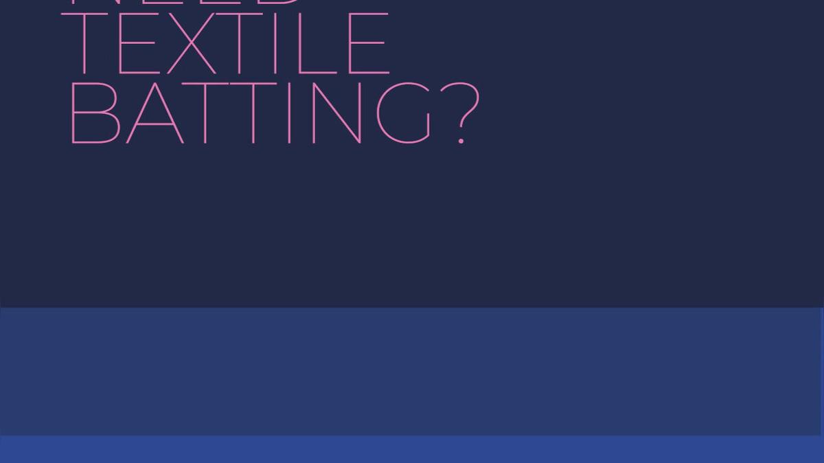 Quilt Batting in Ogden UT, Winline Textile Products