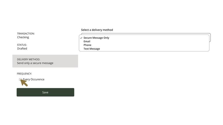 Online Transactions Alerts