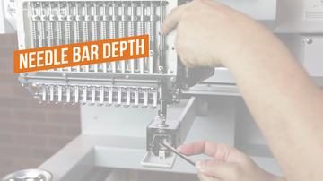 Needle bar depth - MT