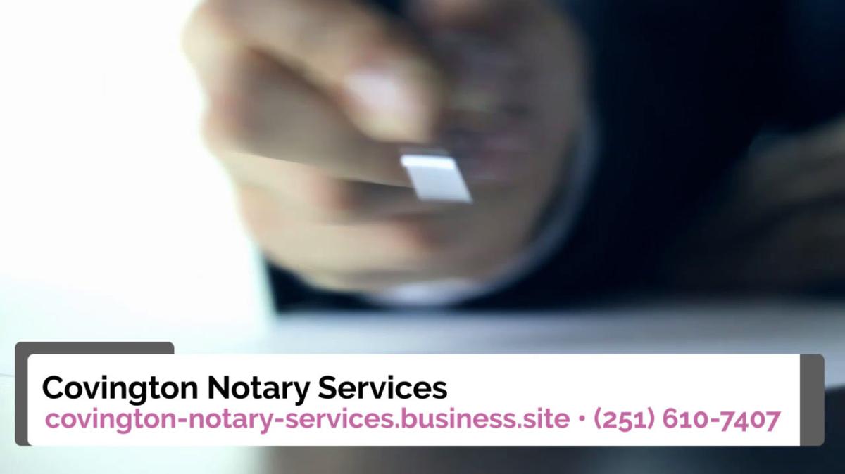 Notary Services in Mc Intosh AL, Covington Notary Services
