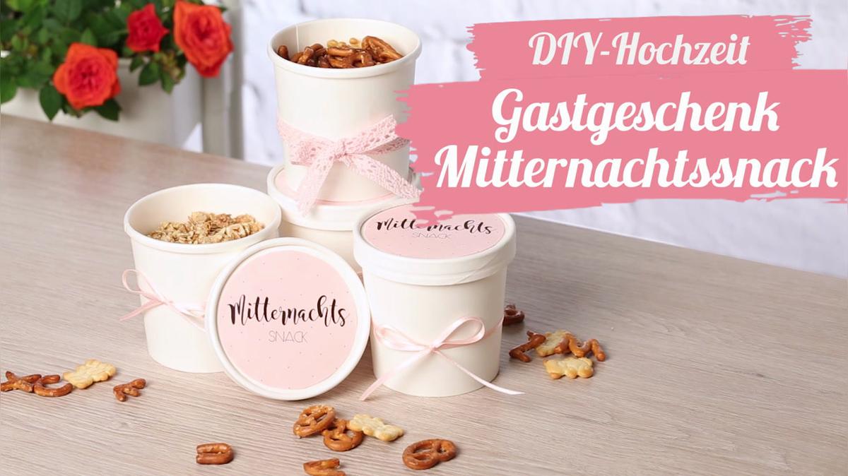 Gastgeschenk Mitternachtssnack