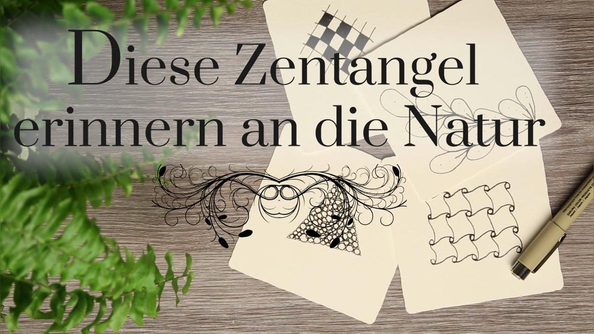 Diese Tangles erinnern an die Natur