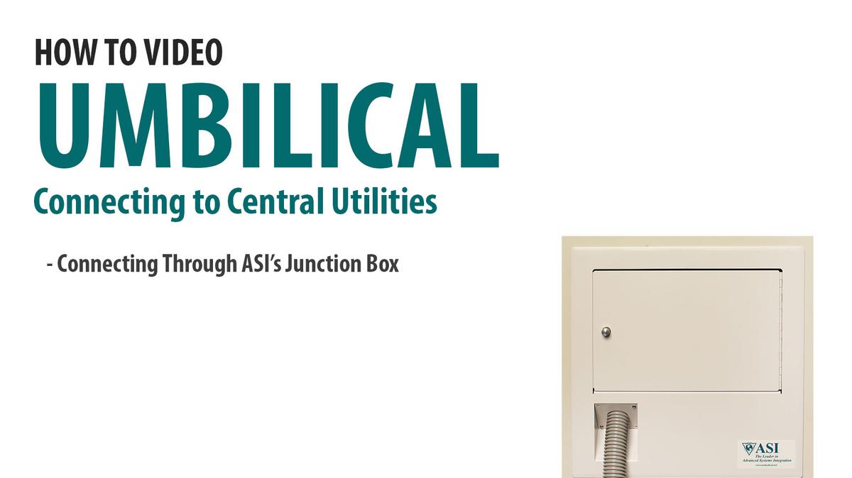 How to Install the Umbilical into Junction Box [66-6000]