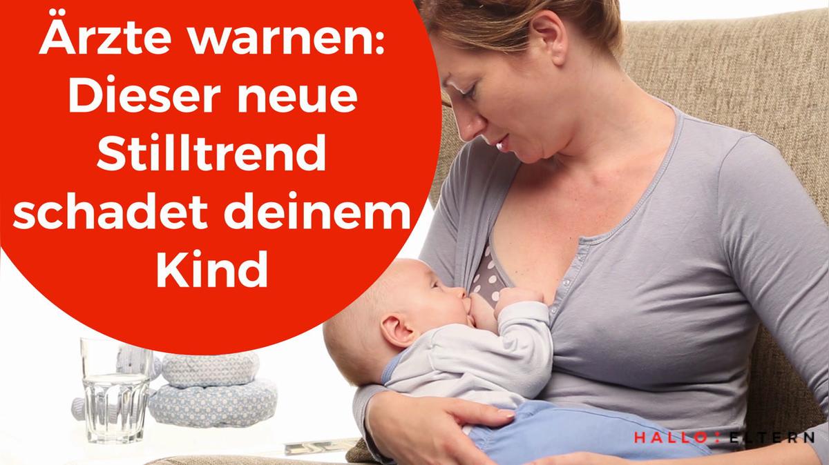 Ärzte warnen: Dieser neue Stilltrend schadet deinem Kind