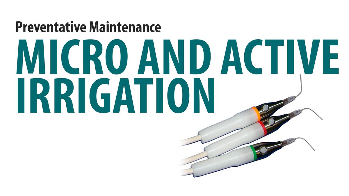 Micro and Active Irrigation- Daily/Weekly/Monthly Maintenance [66-3002]