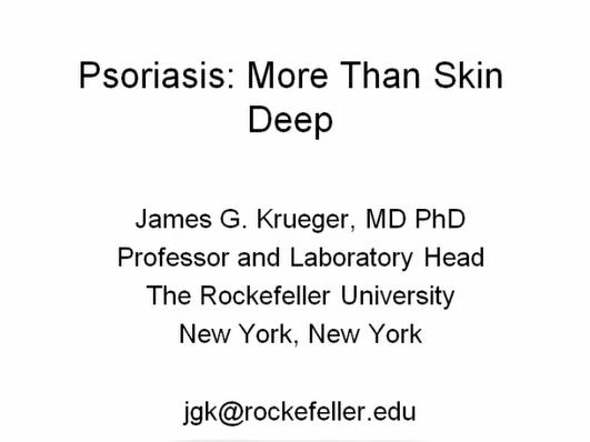 Psoriasis, More Than a Skin Disease: New Insights, New Drugs