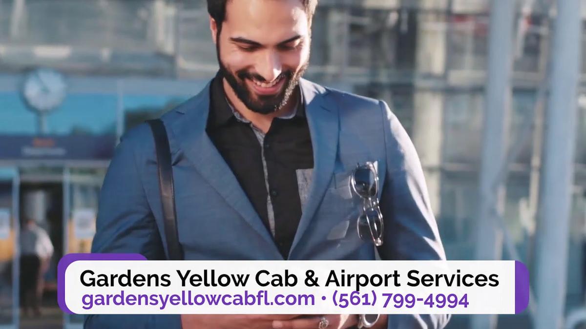 Cab  in Palm Beach Gardens FL, Gardens Yellow Cab & Airport