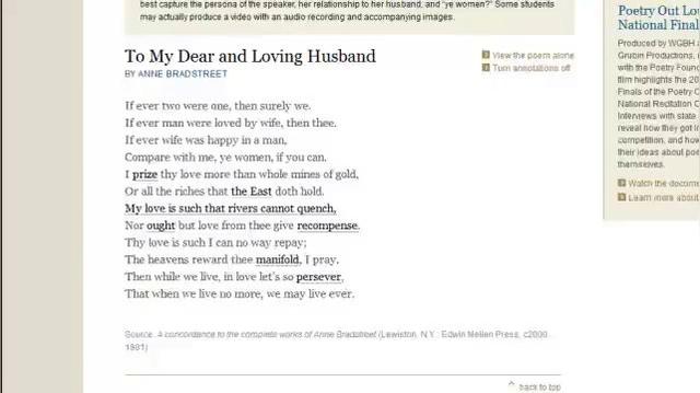 English 11 Anne Bradstreet -To My Dear and Loving Husband-.mp4