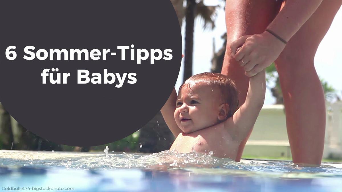 6 Sommer-Tipps für Babys