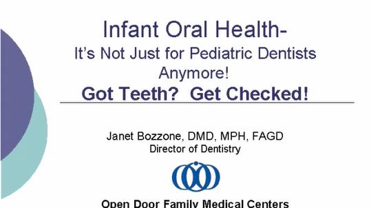 Infant Oral Health