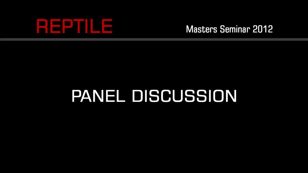 2012 Masters Seminar 06 Panel Discussion.mp4