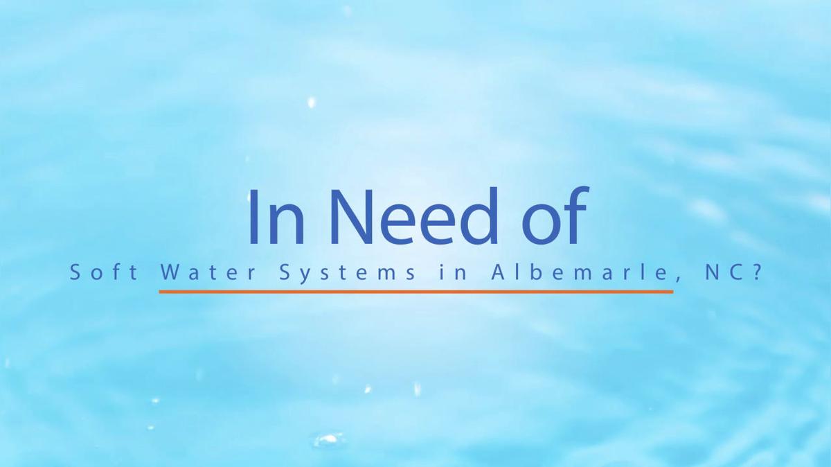 Soft Water Systems in Albemarle NC, D & L Water Treatment Company, LLC