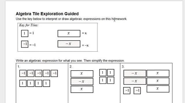 Algebra Tile Exploration Guided.mp4