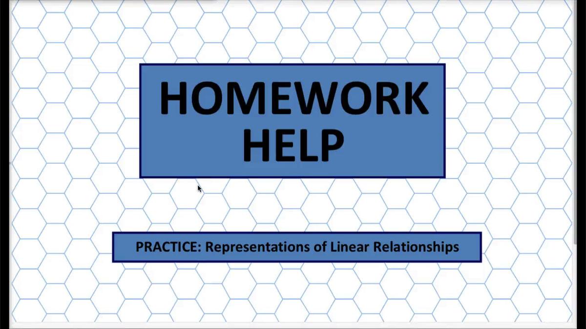 Q1 HH Representations of Linear Relationships.mp4