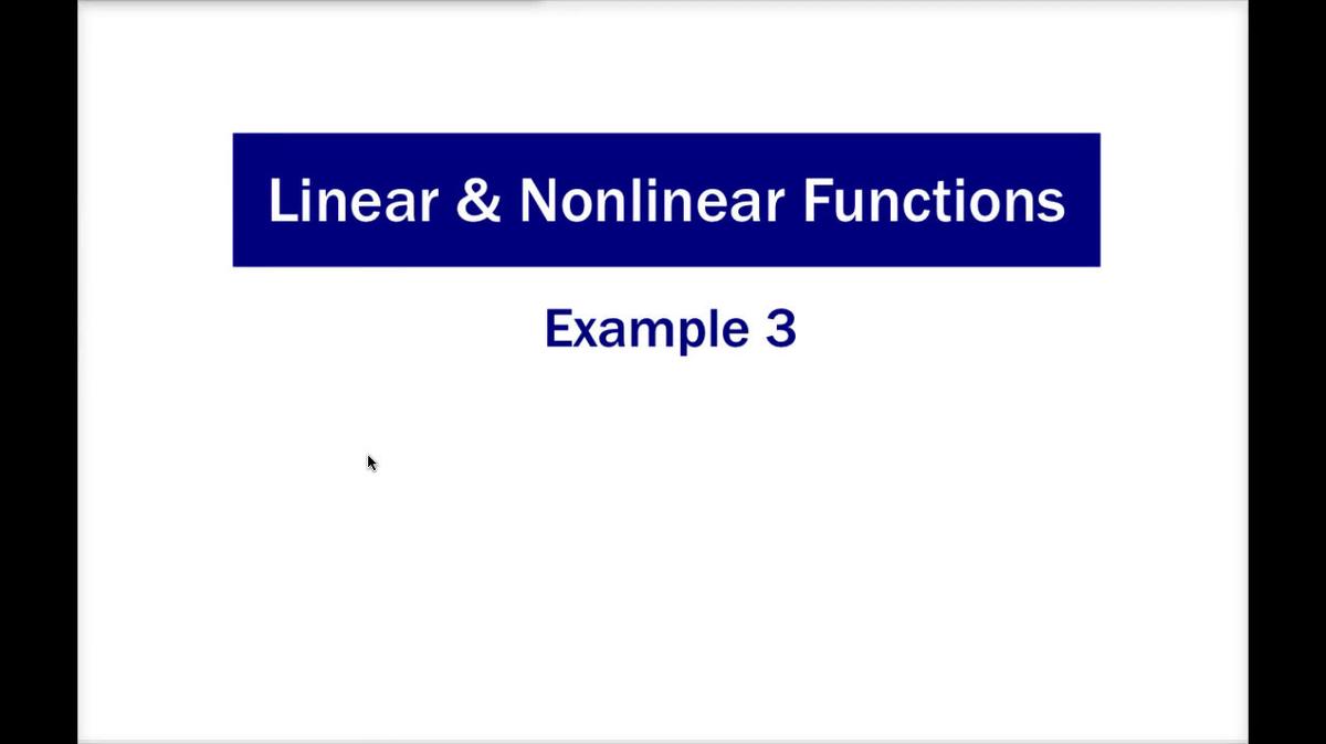 Math 8 Q2 - Unit 4 Linear &amp; Nonlinear Functions Example 3.mp4