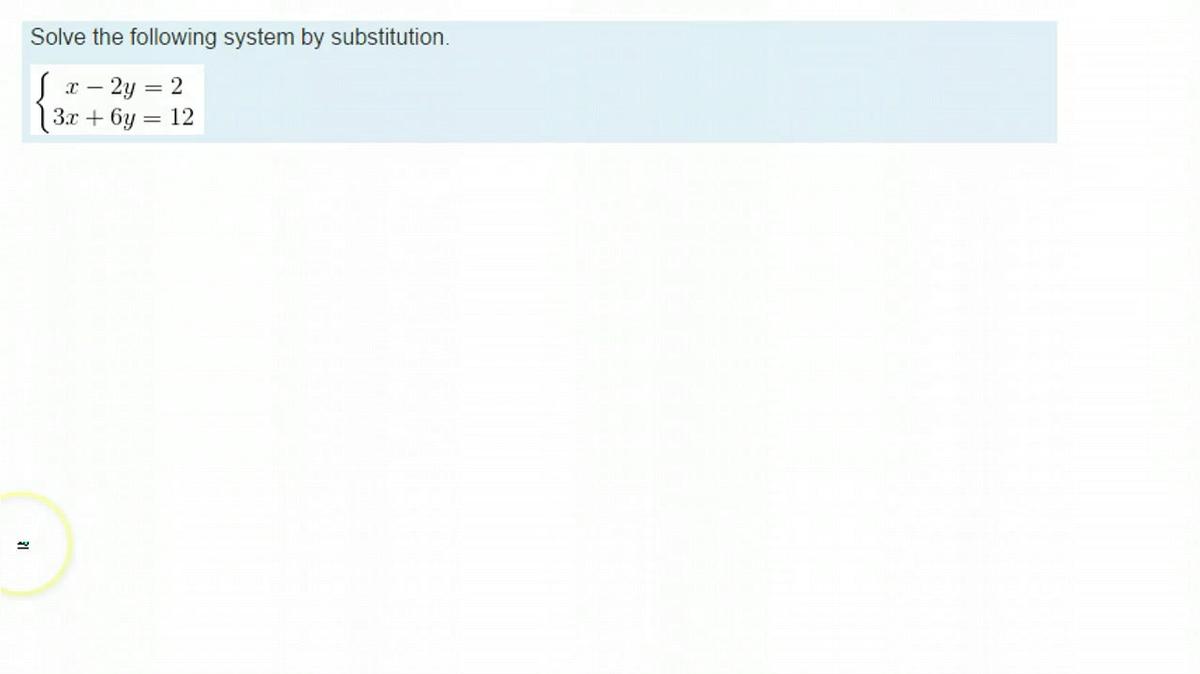 SMI Unit 2 Review Solving by Substitution 2.mp4