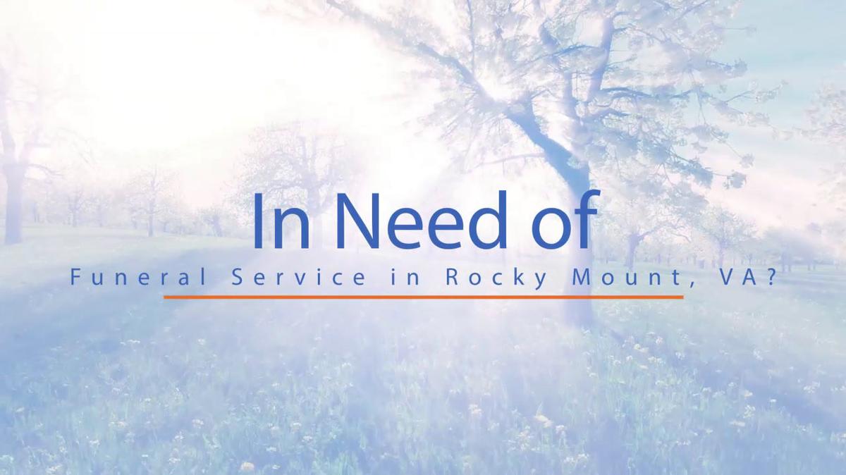 Funeral Service in Rocky Mount VA, Conner-Bowman Funeral Home & Crematory