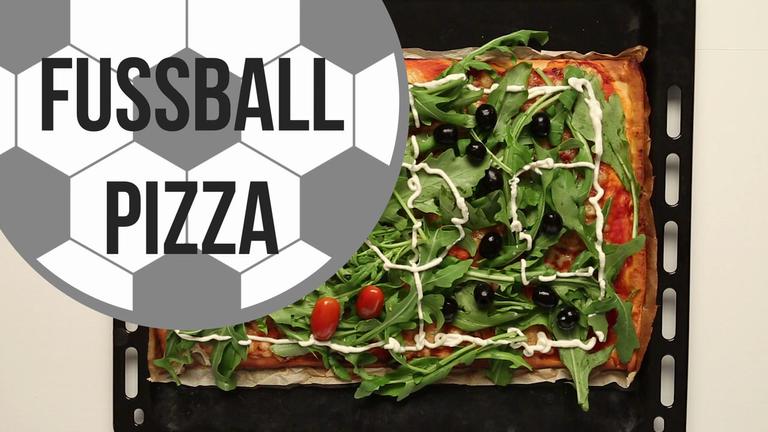 Fussball Pizza