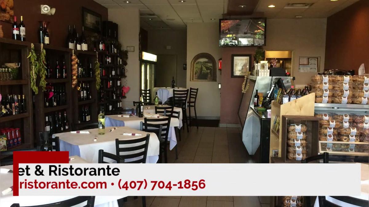Italian Restaurant in Kissimmee FL, The All Italian Market & Ristorante