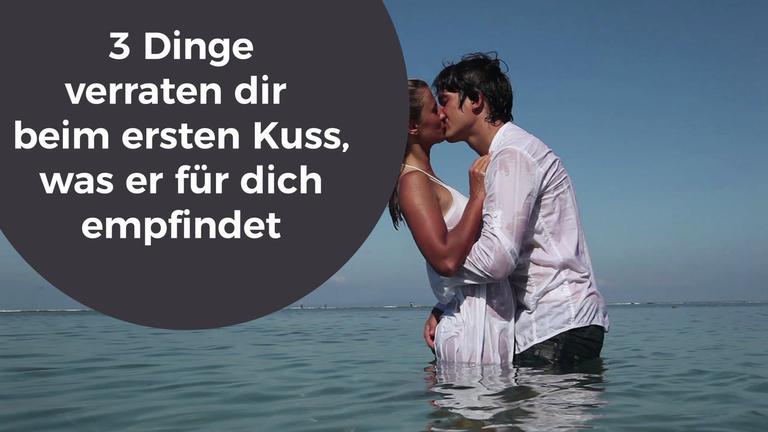 3 Dinge verraten dir beim ersten Kuss, was er für dich empfindet