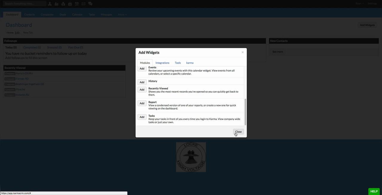 Recently Viewed Widget