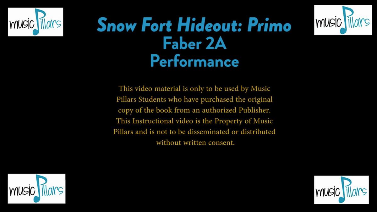 Snow Fort Hideout- Primo.mp4