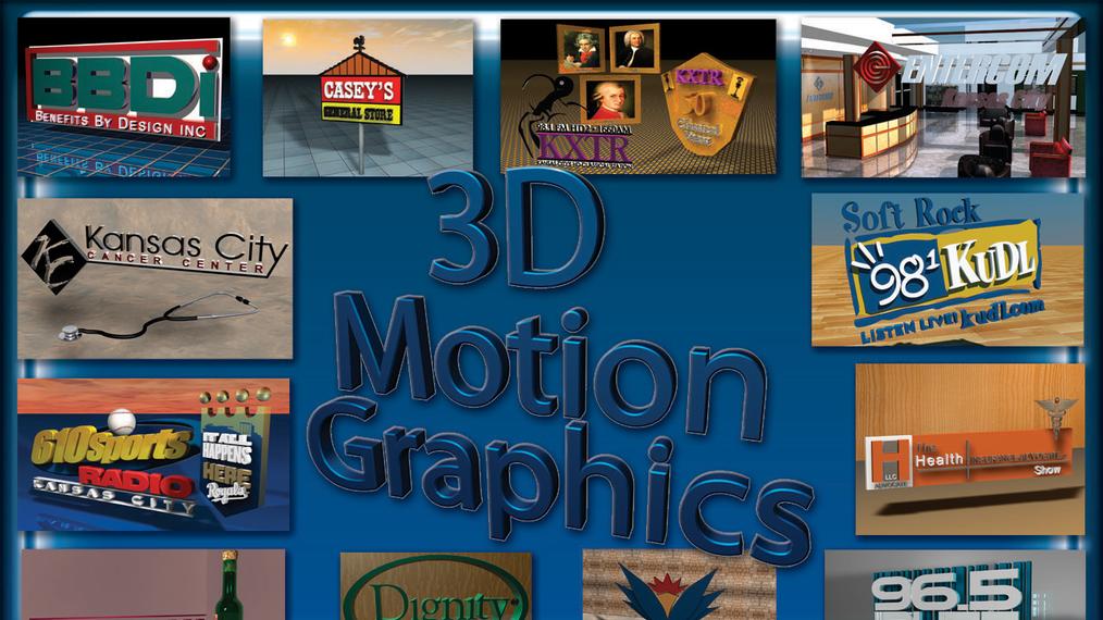 3D Motion Graphics Demo Reel