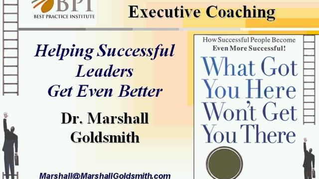 Goldsmith-executive coaching.wmv