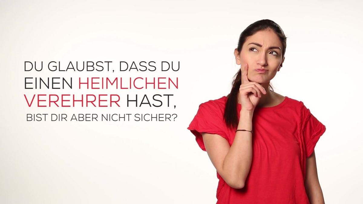 So erkennst du, dass du einen heimlichen Verehrer hast