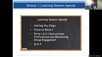 Part 1 - Lesson Procedures - Group Engagement Inadequately Demonstrated