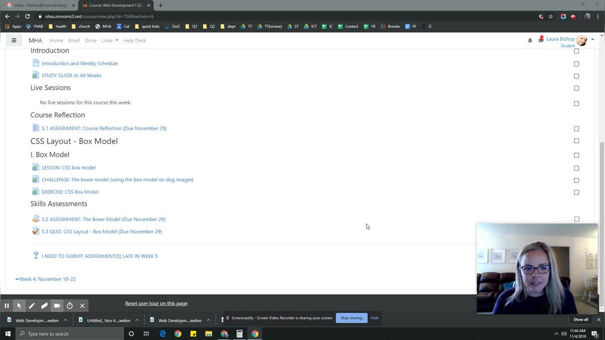 Web Development Kahn Academy Week 5