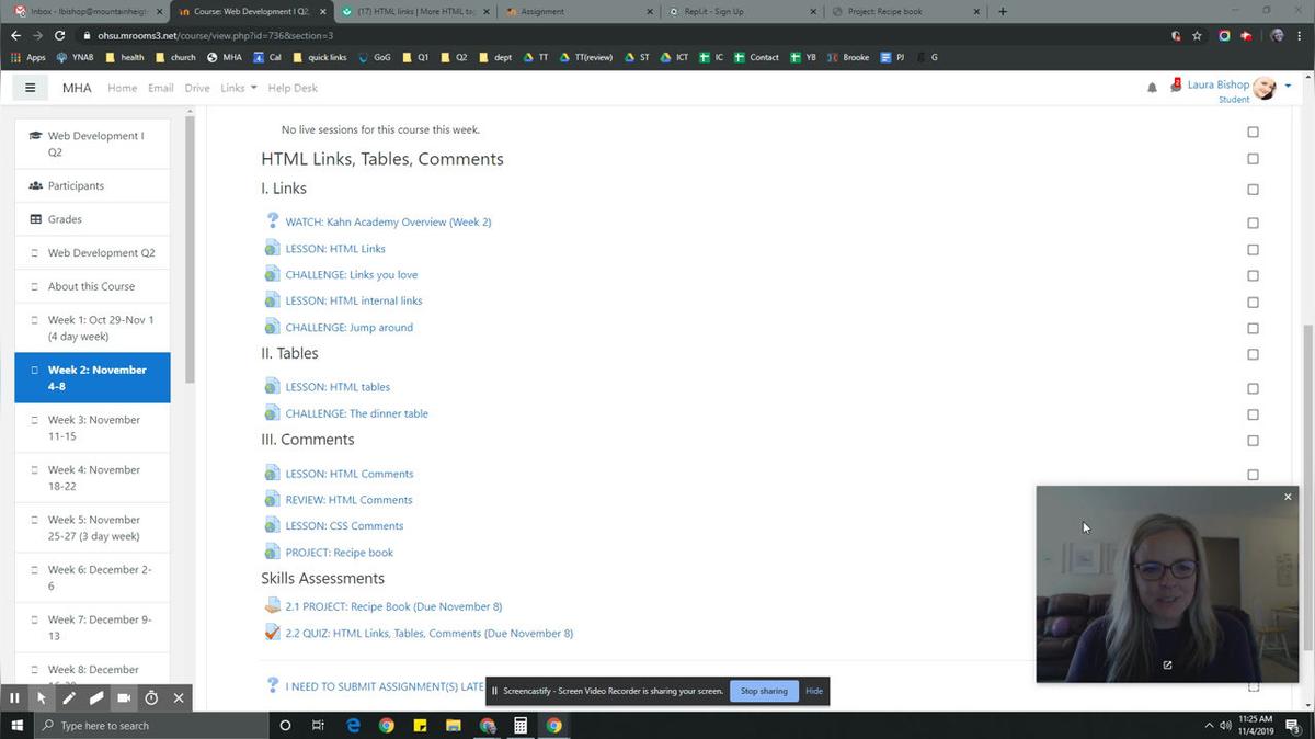 Web Development Kahn Academy Week 2 Q2