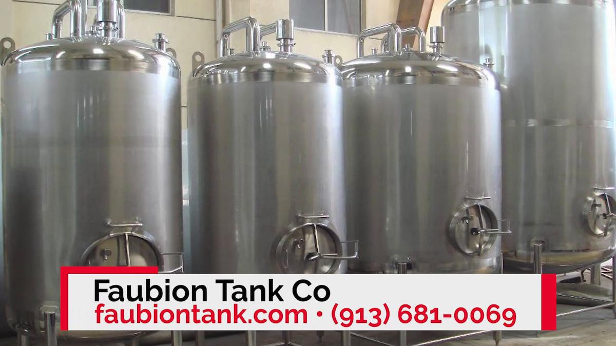 Stainless Steel Tanks Manufacturing in Overland Park KS, Faubion Tank Co