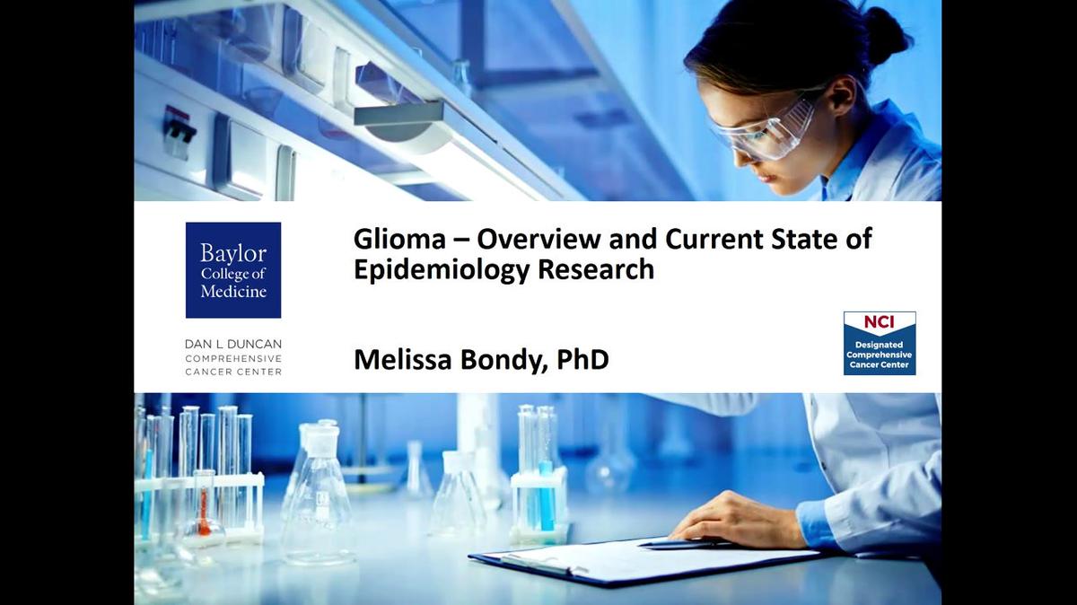 Overview of the current state of epidemiology research, Melissa Bondy