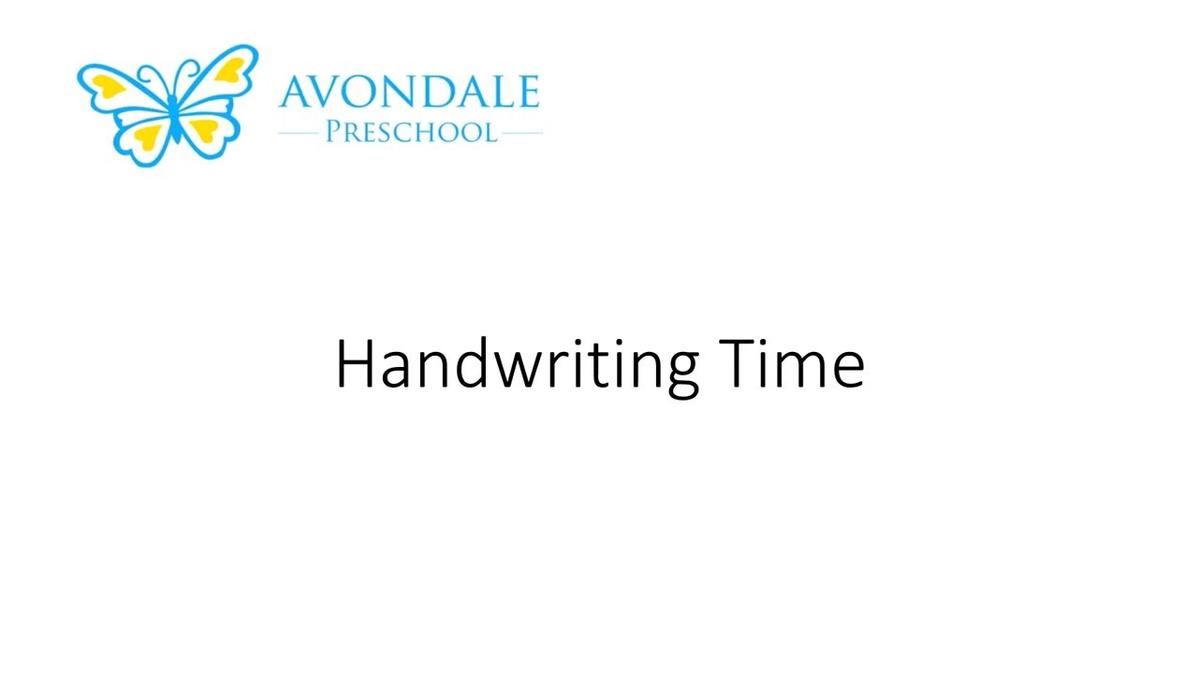 4 - Handwriting Time.mp4