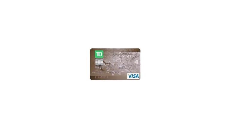 TD Venture Line of Credit Visa Card