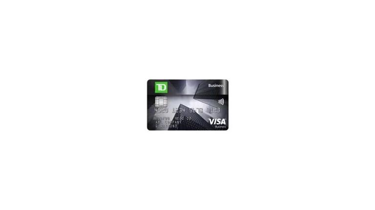 TD Business Cash Back Visa Card