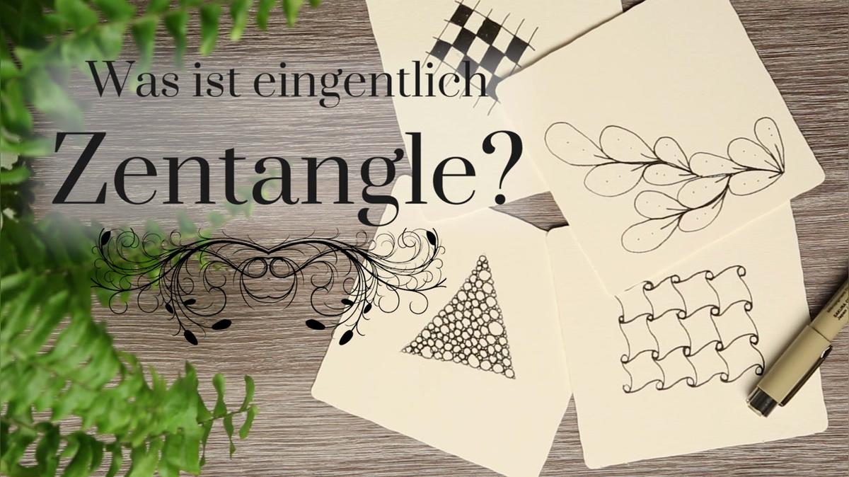 Was ist eigentlich Zentangle?