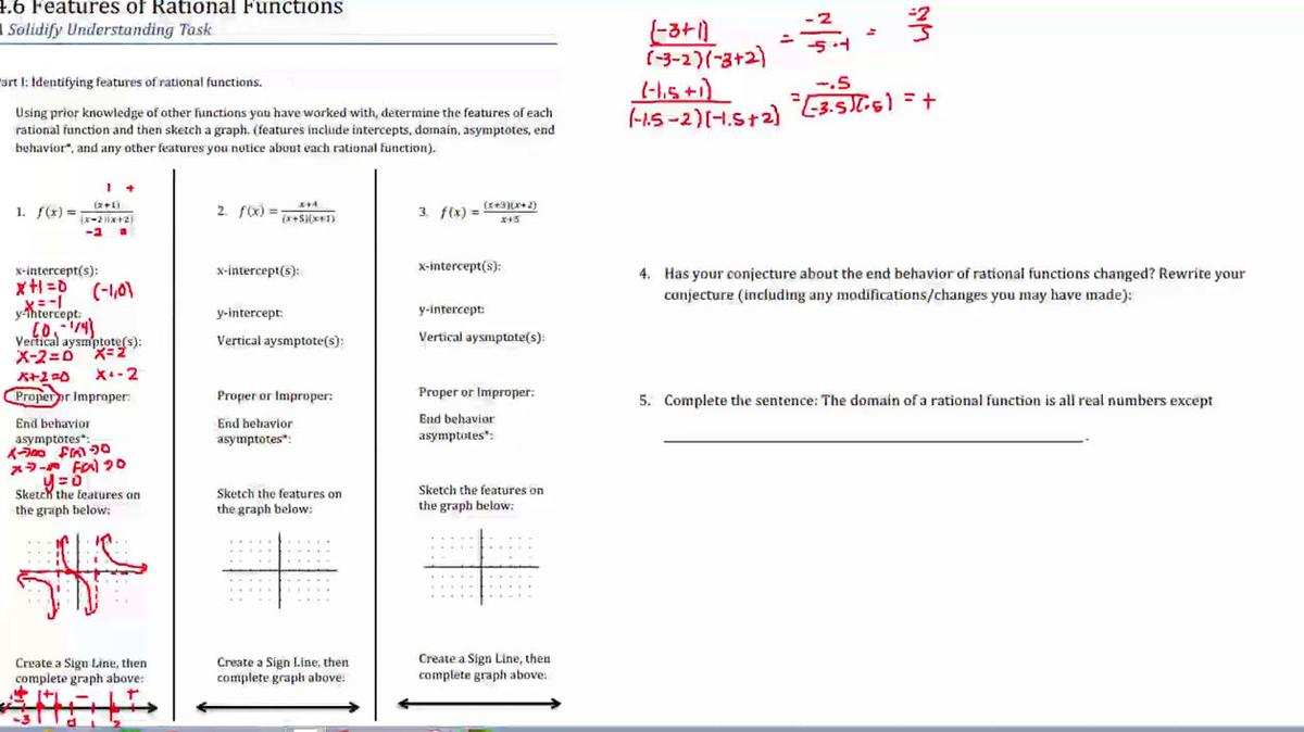 SM III 4.6 Graphing Rational Functions Part 1.mp4
