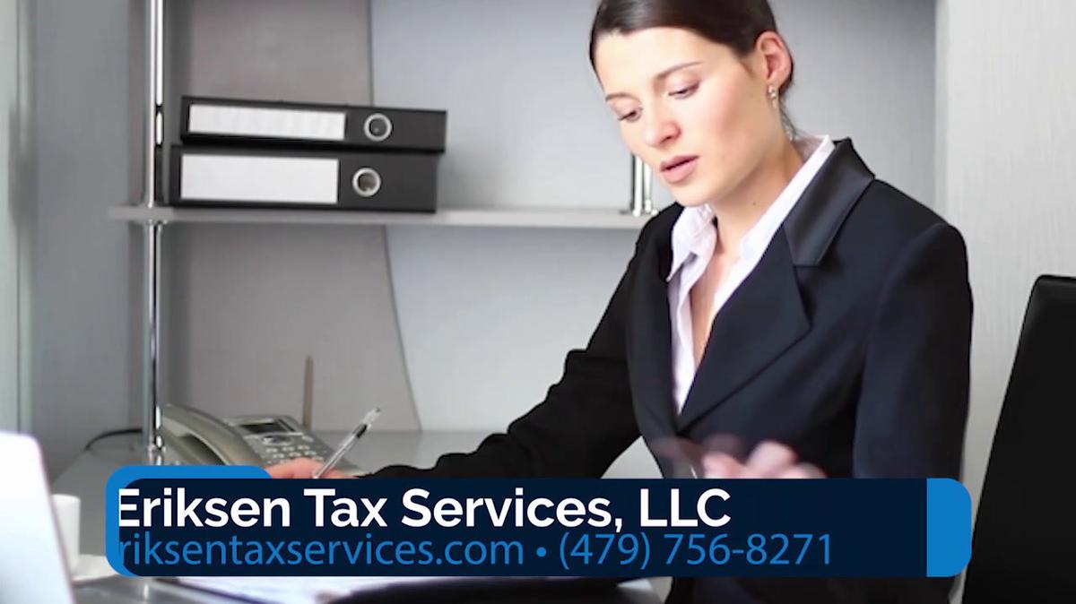 Tax Preparation in Springdale AR, Eriksen Tax Services, LLC