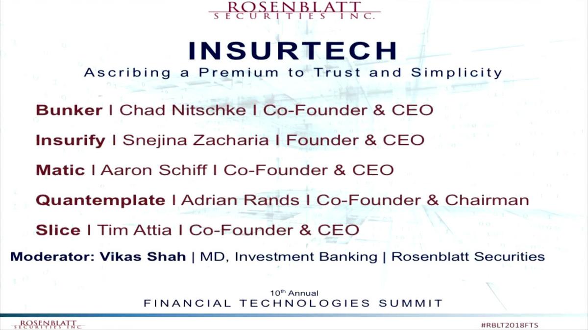InsurTech_ Ascribing a Premium to Trust and Simplicity - Panel Discussion.mp4