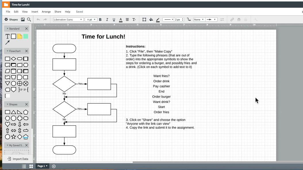 Time for Lunch Flowchart Tutorial.mp4