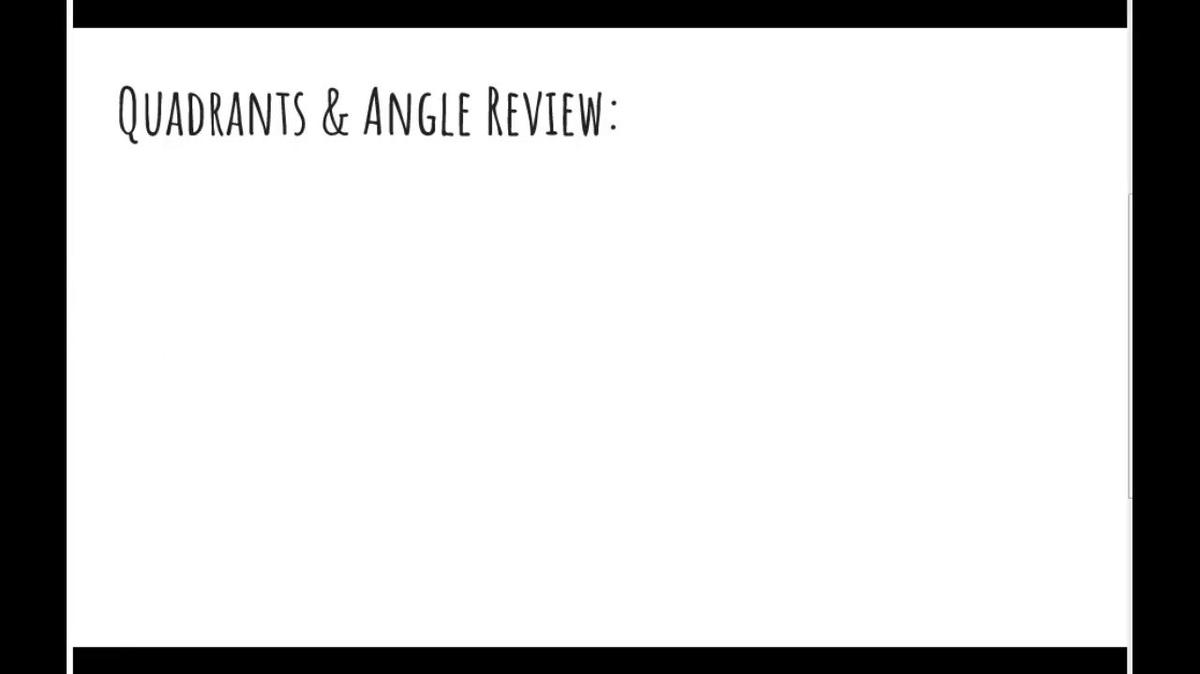 SMIII Unit 6 Test Quadrants and Angles Review.mp4