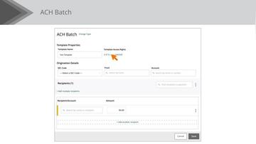 Creating an ACH Batch