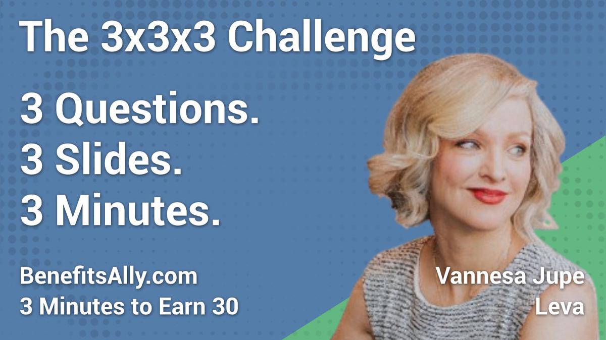 Leva - 3x3x3 Challenge with Vanessa Jupe