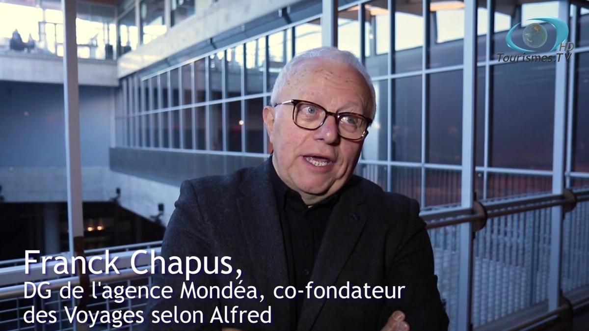 Franck Chapus, DG de Mondéa, co-fondateur des voyages selon Alfred
