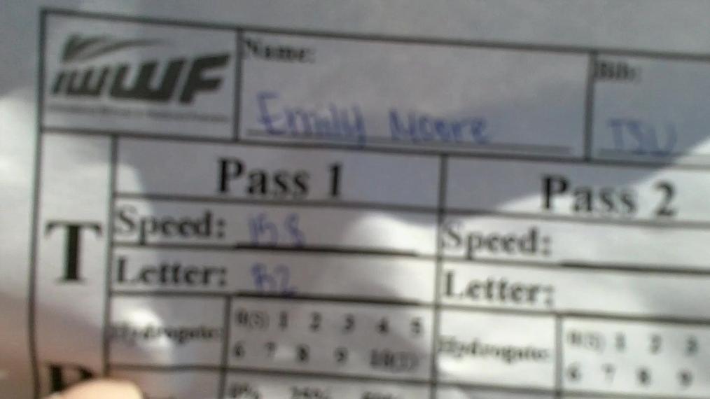 Emily Moore CW Round 1 Pass 1