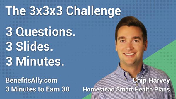 Homestead Smart Health Plans - 3x3x3 Challenge with Chip Harvey