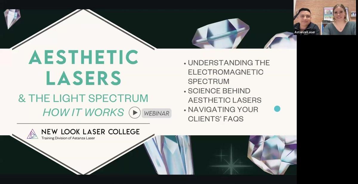 WEBINAR – Aesthetic Lasers &amp; the Light Spectrum: How it Works