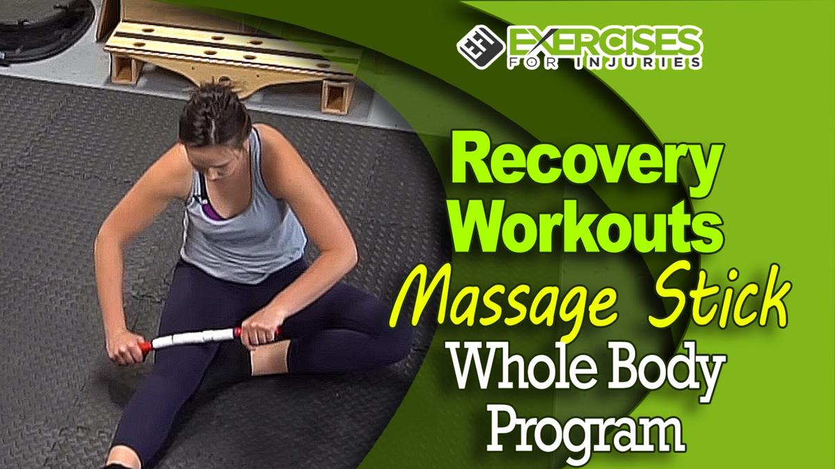 Recovery Workouts - Massage Stick - Whole Body Program - A